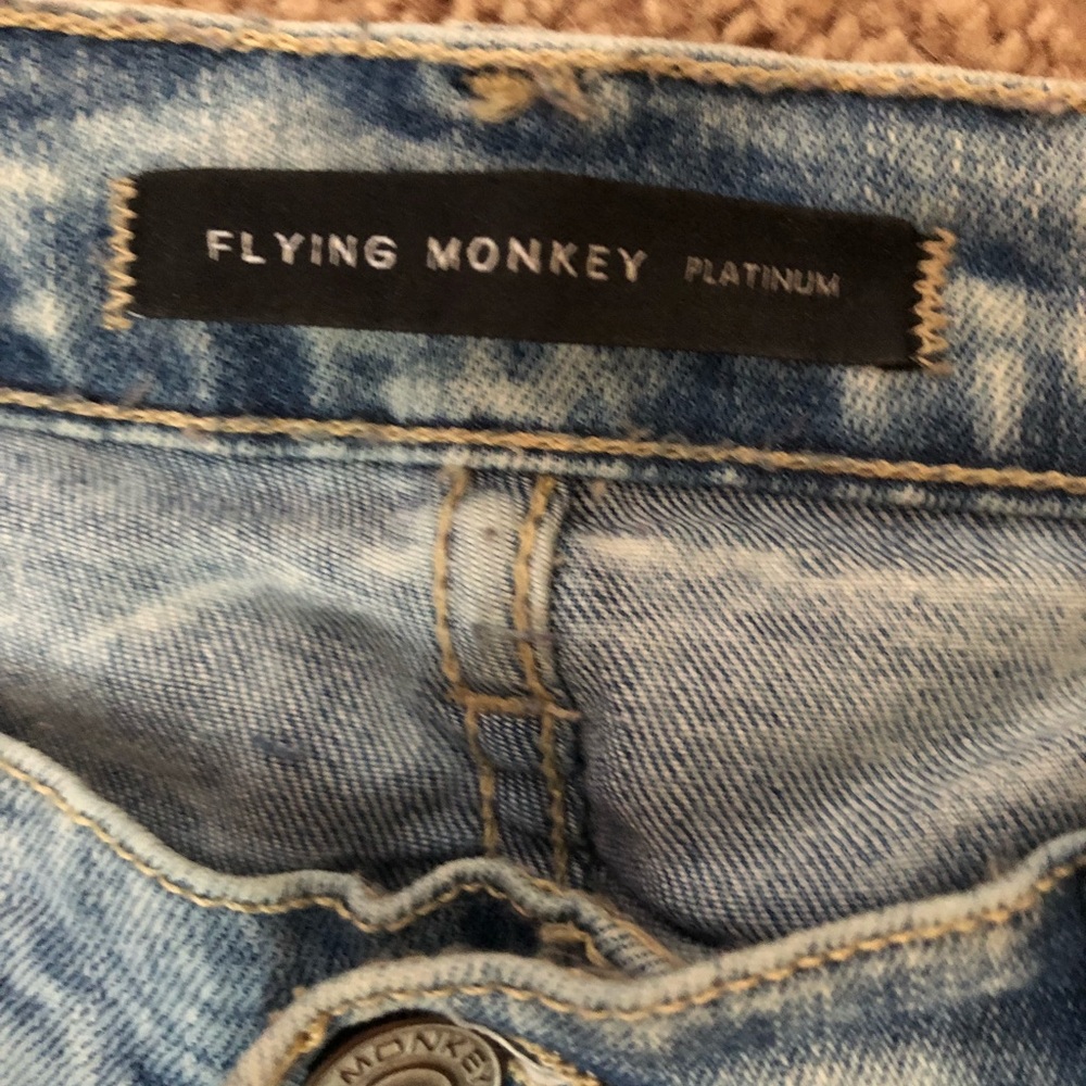 Buckle: flying monkey skinny jeans